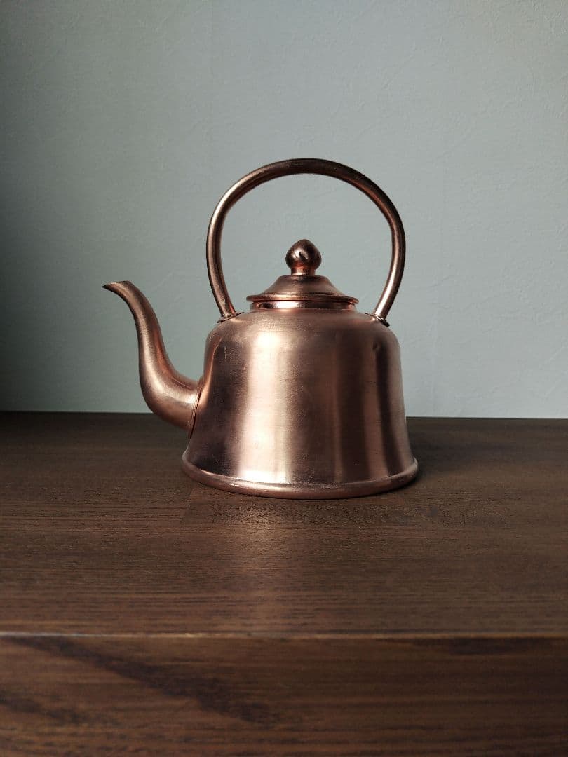 中国　四川省　茶道具　銅　薬缶　やかん　新品未使用