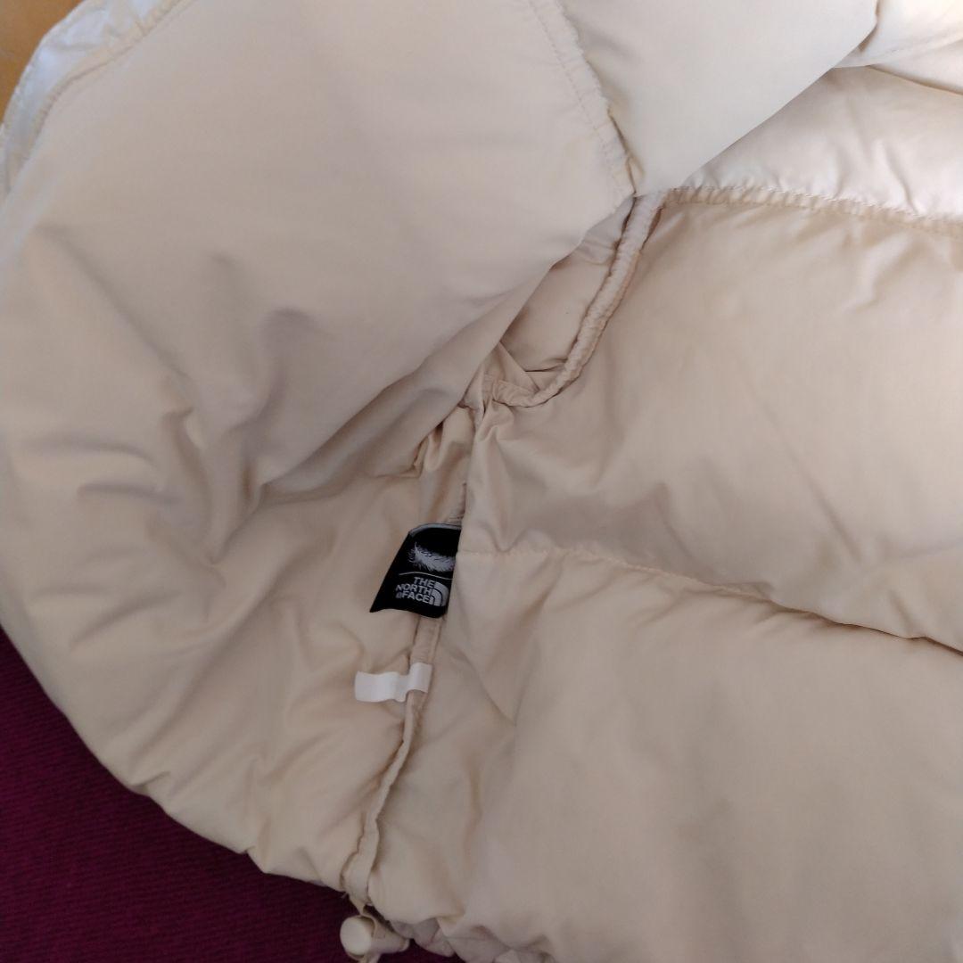 THE NORTH FACE ベージュホワイト ダウン