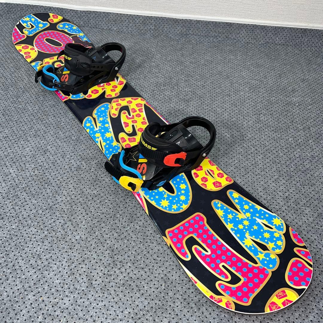 数回使用 キッズスノーボード IGNIO 140cm＋バイン＋レースブーツ