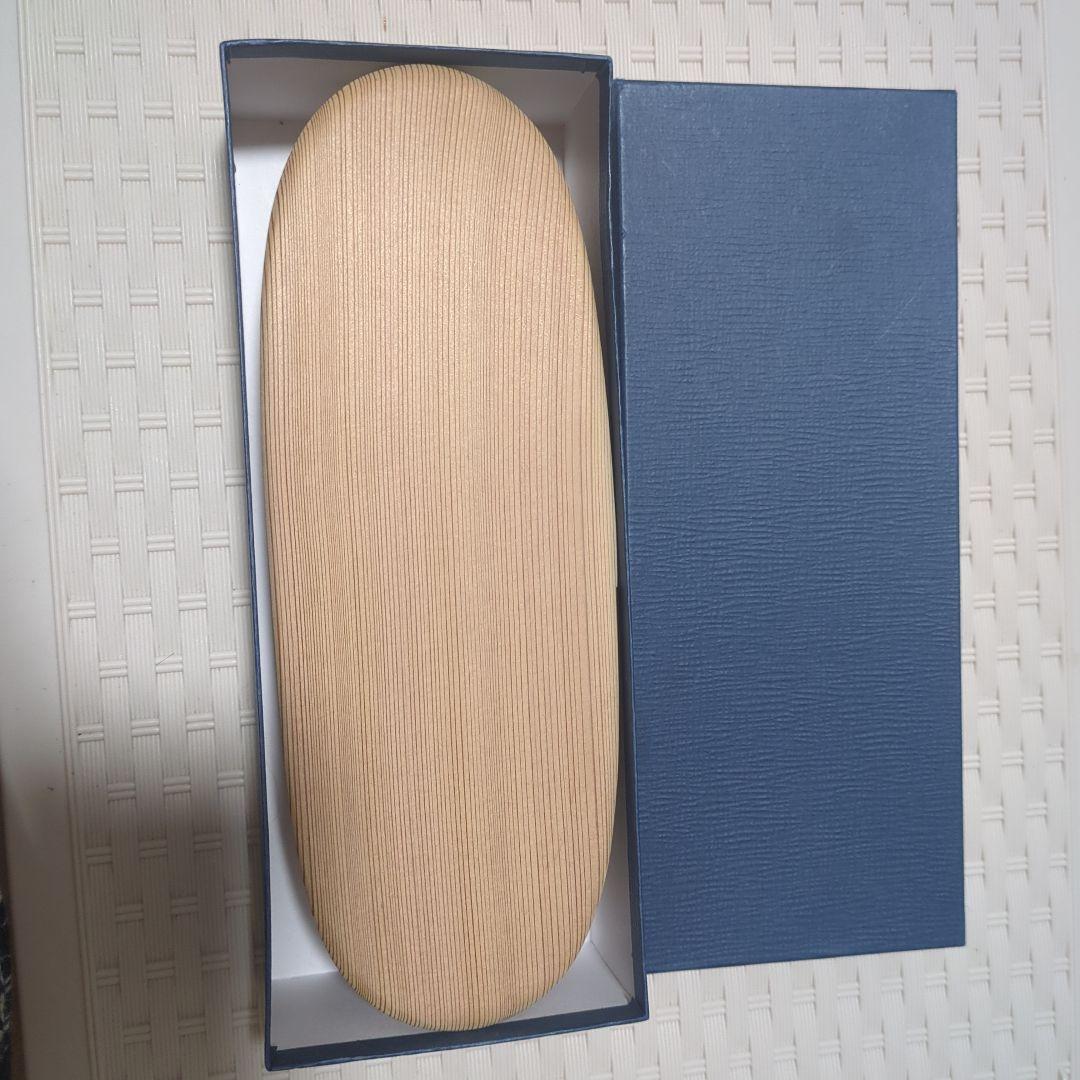 柴田慶信商店 曲げわっぱ 長手弁当箱　小　未使用　天然秋田杉の箸