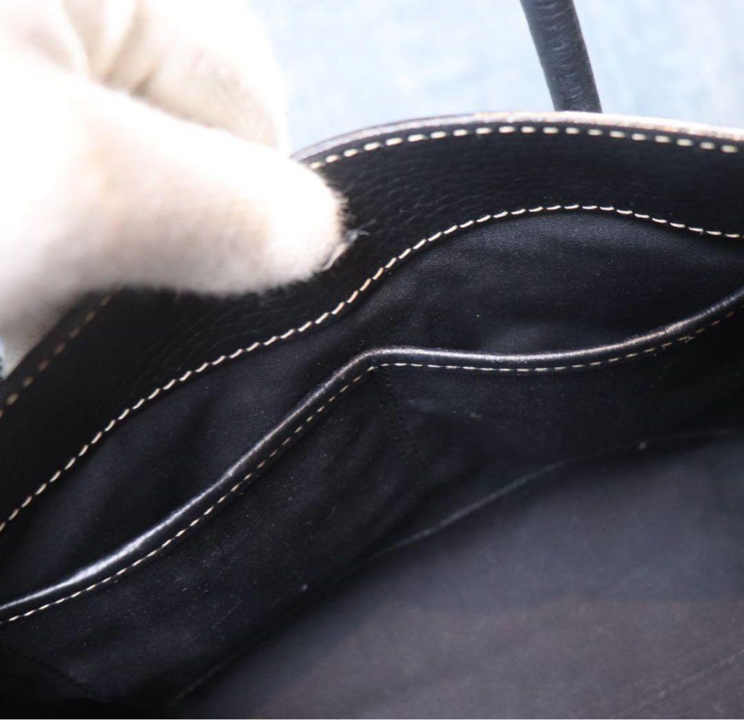 TOD'S Corniche Wave トートバッグ トッズ 黒