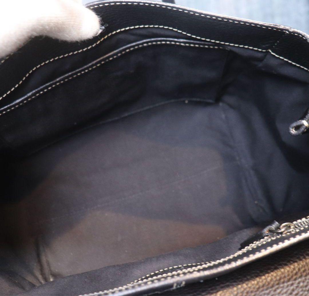 TOD'S Corniche Wave トートバッグ トッズ 黒