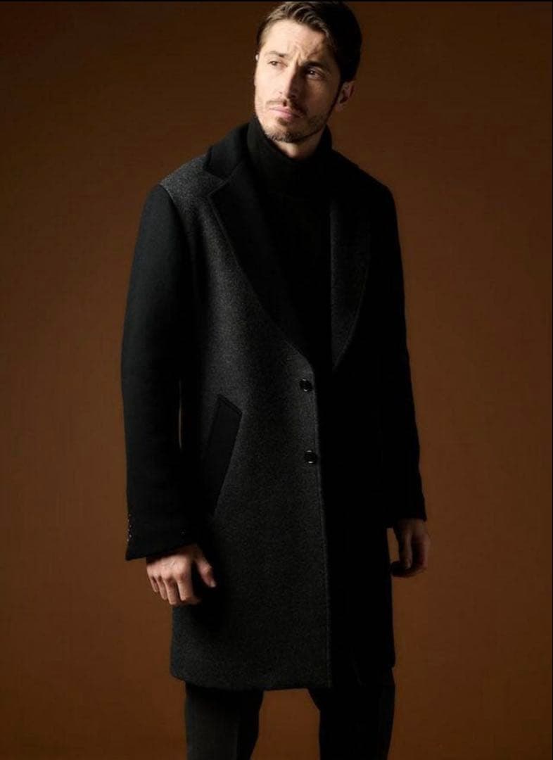 専用です。1piu1uguale3 クレイジー チェスターコート Ⅳ