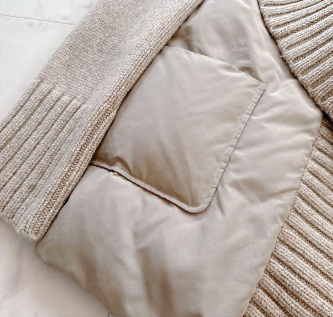 フォクシー ダウン&カシミヤ100% ニットコートDAISY LIN FOXEY