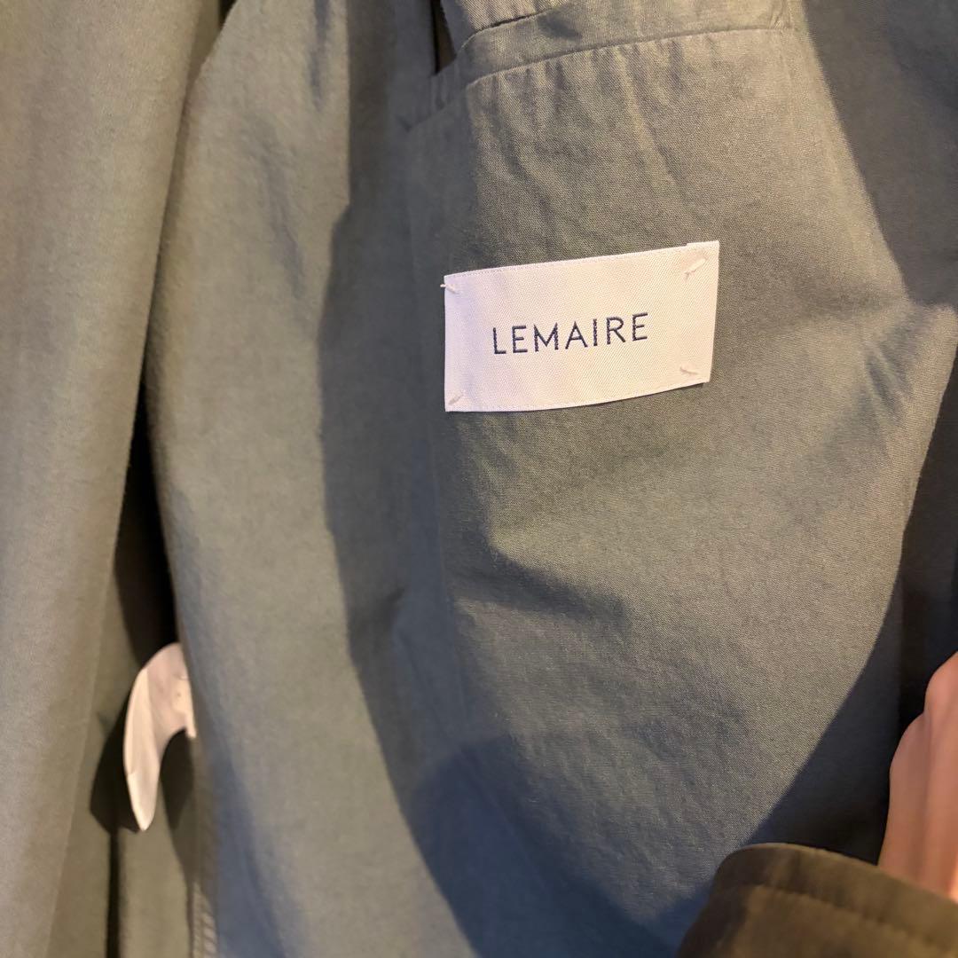 名作 Lemaire 21AW storm flap coat S