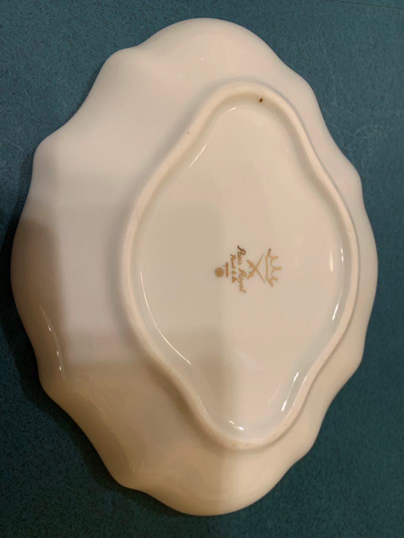 パリスロイヤル Paris  デミタスカップ＆ソーサー&プレート 花柄