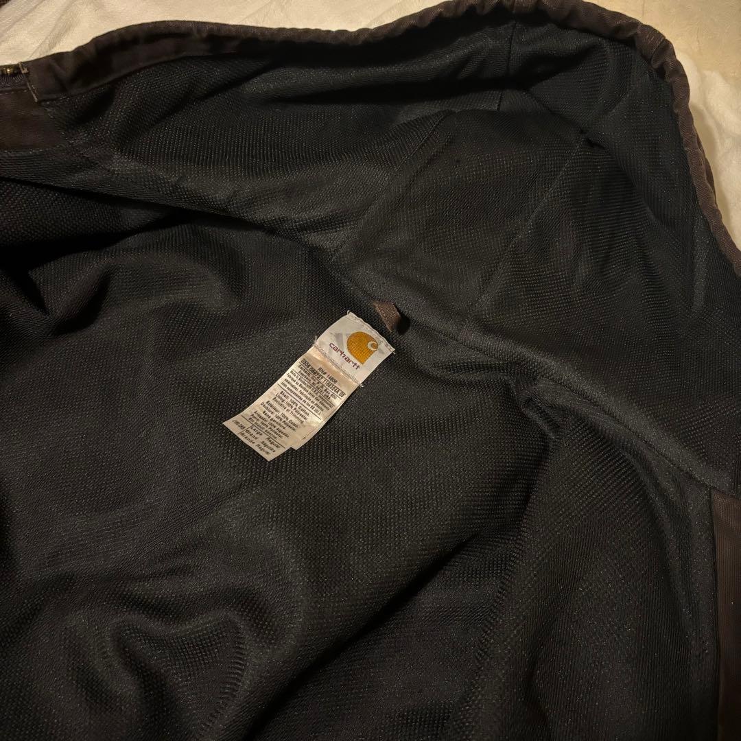 00s Carhartt アクティブジャケット 裏地サーマル J160 DKB
