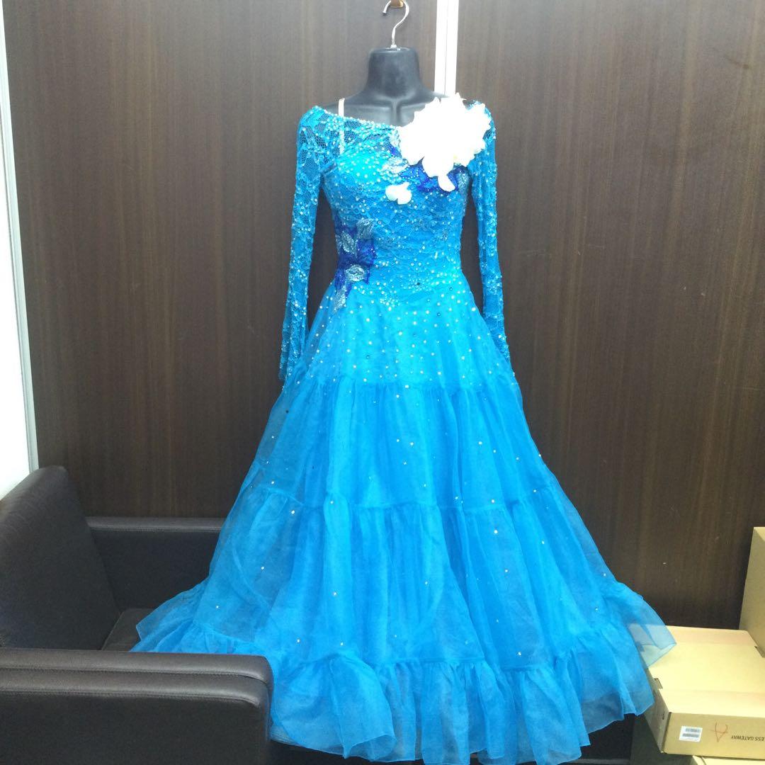 タカダンス スポーツ 社交ダンス ドレス M