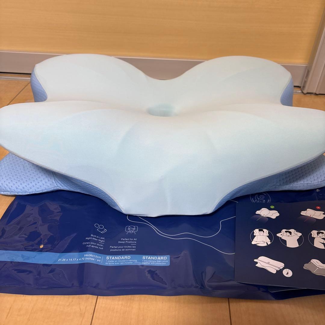 Derila ergo ドイツ製 快眠の為のネックピロー カバー付