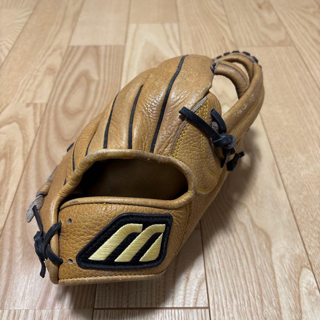 【Mマーク】旧式ミズノプロ　軟式グローブ レザー製