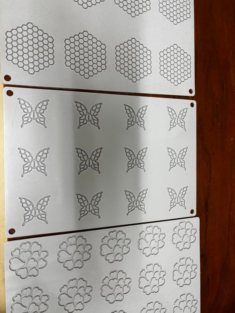 PAVONI パポーニ　シリコンモールド　製菓用デコレーション型セット