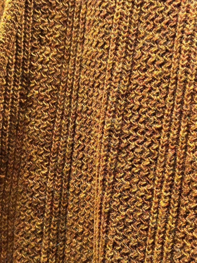 60s PURITAN melange wool cardigan USA製