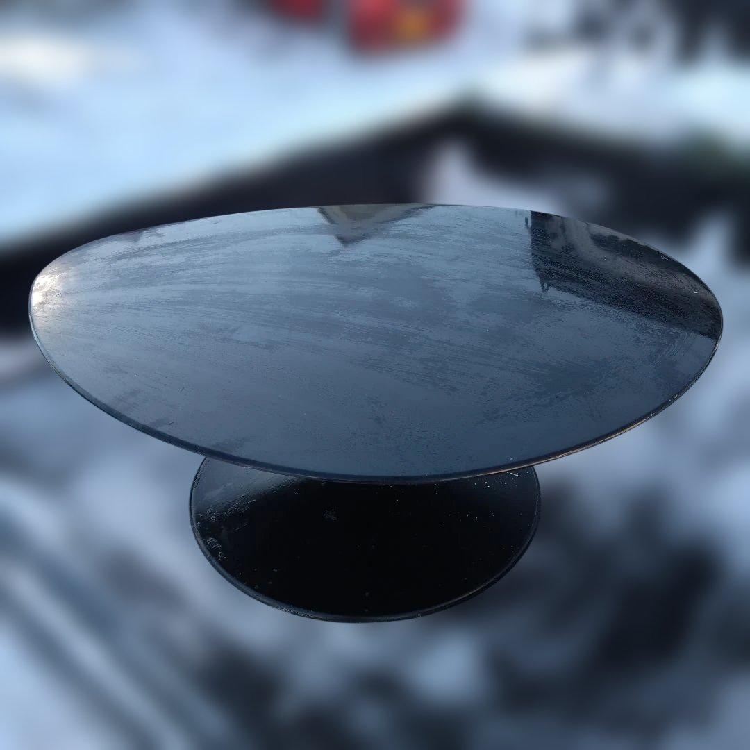 国産ヴィンテージ センターテーブル ミッドセンチュリー スペースエイジ楕円形