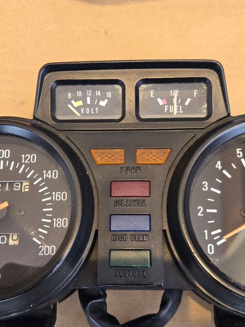 xj400 純正メーター