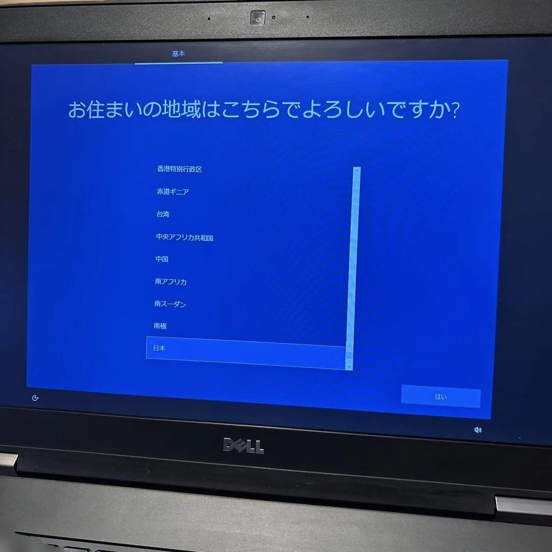 Windowsノート本体 Dell Precision 3510 Core i7 16GB SSD512