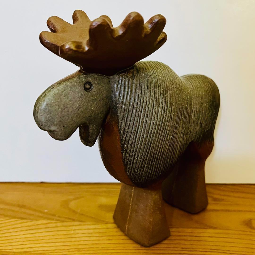 【リサラーソン/スカンセン/ヘラジカ】北欧/ビンテージ/希少/Skansen