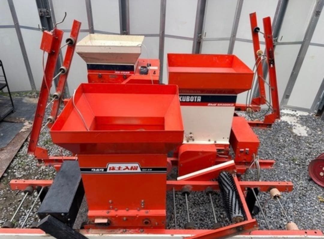 KUBOTA きんぱ播種機 稚苗 中苗 SR300KDクボタ [通電確認済]