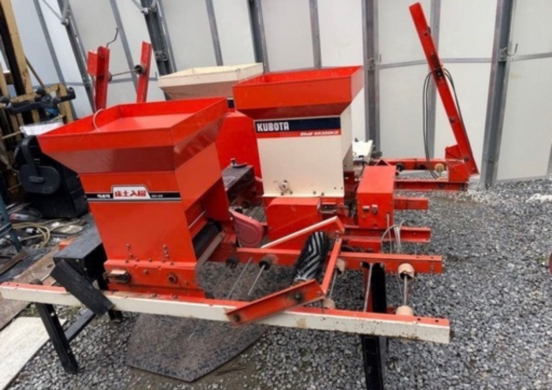 KUBOTA きんぱ播種機 稚苗 中苗 SR300KDクボタ [通電確認済]