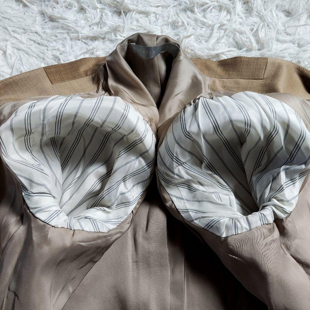 [美品]セオリーリュクス　EXECUTIVE　パンツスーツ　ブラウン系　サイズ別