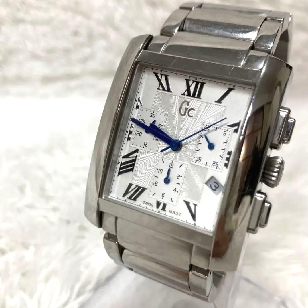 ゲス GC GUESS COLLECTION クロノグラフ時計