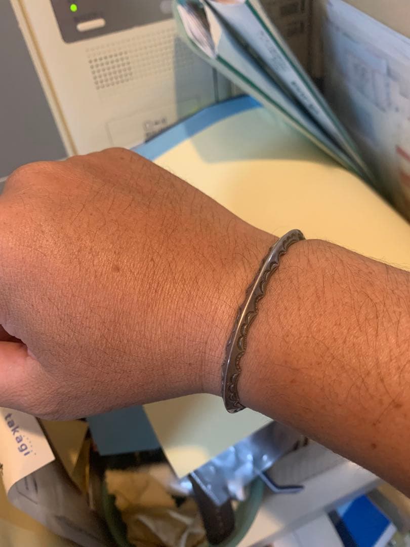 【RAY ADAKAI】レイアダカイ ジグザグ ブレスレットサイズM