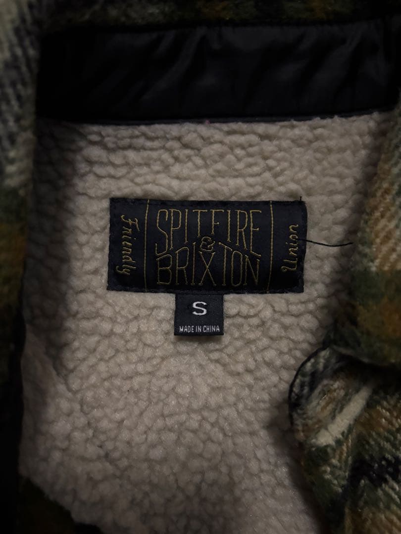 ネルシャツ裏起毛Sサイズ　ブリスクトン