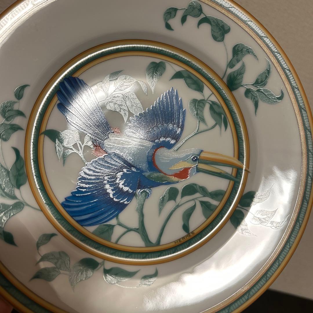 エルメス　トゥカン　デザートプレート　21.5cm