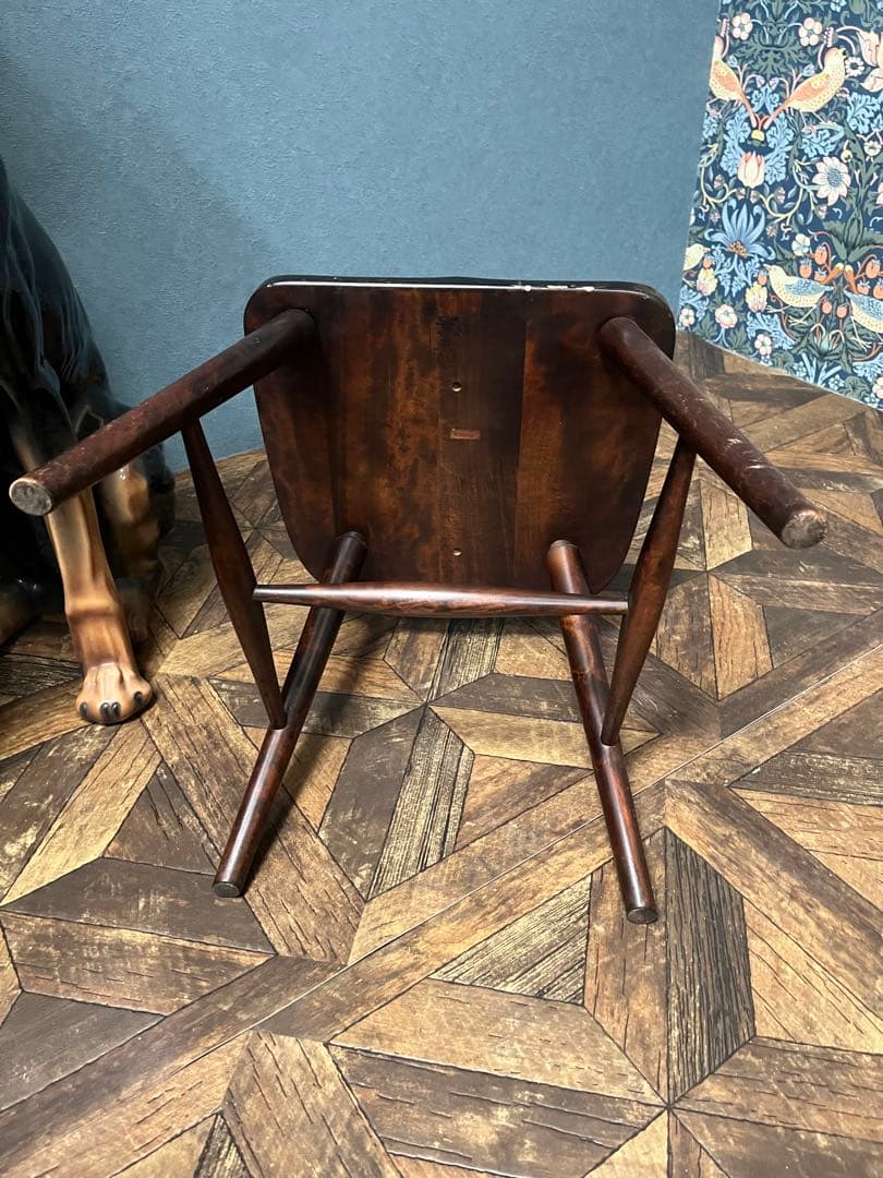 まる子＊北海道民芸家具 椅子 インテリア 昭和レトロ アンティーク