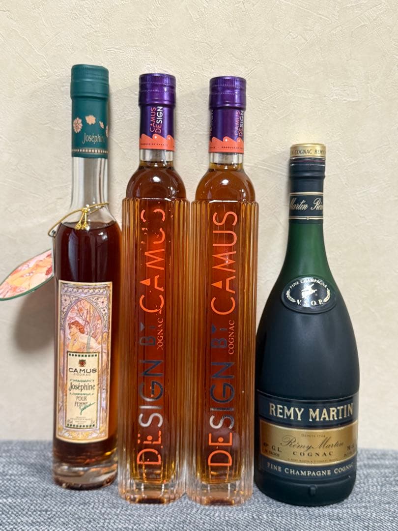 コニャック4本セット　箱付き