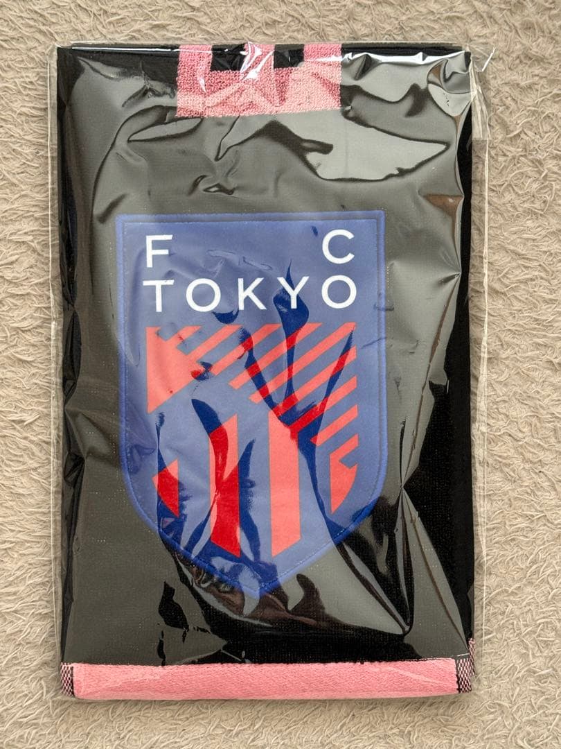 FC東京×BLACKPINK ブラック ロゴフーディ Tシャツ タオルマフラー