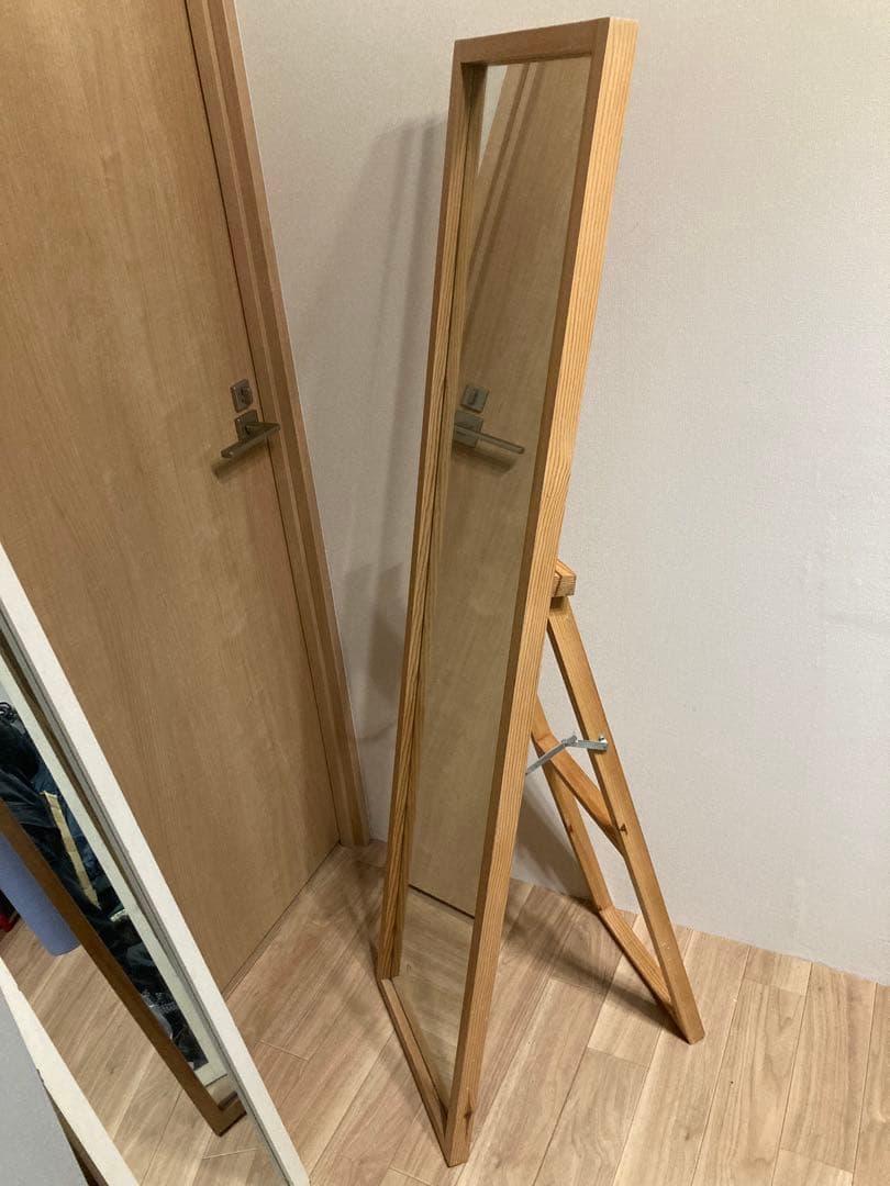 無印良品　MUJI タモ材　ドレッサー　鏡台　オシャレ　化粧台