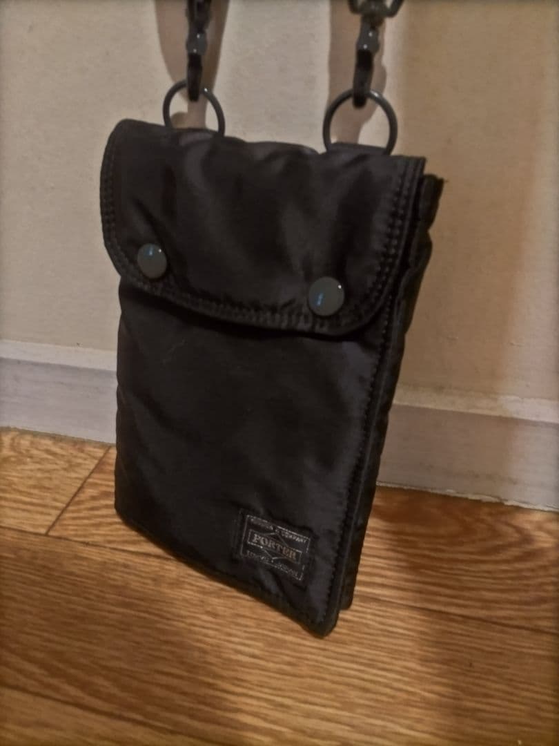 旅行かばん・小分けバッグ PORTER TANKER TRAVEL CASE Black