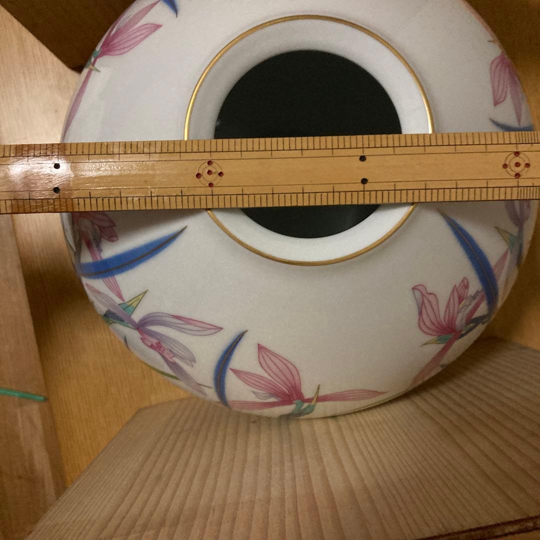 香蘭社　花生　花瓶　花器　壺