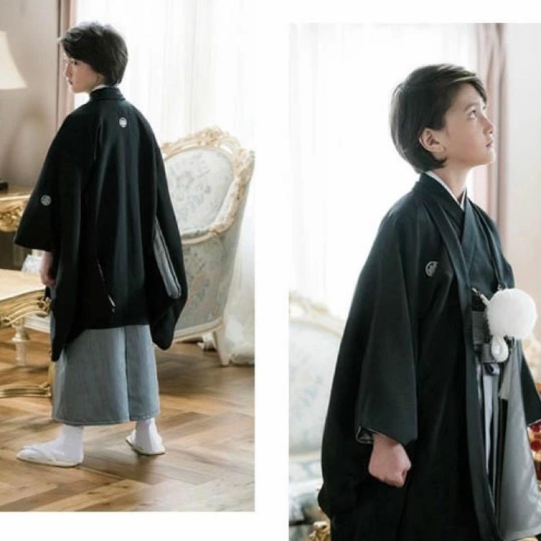 新品未使用　袴　150 （140-155cm）　卒業式　小学生　男の子　セット