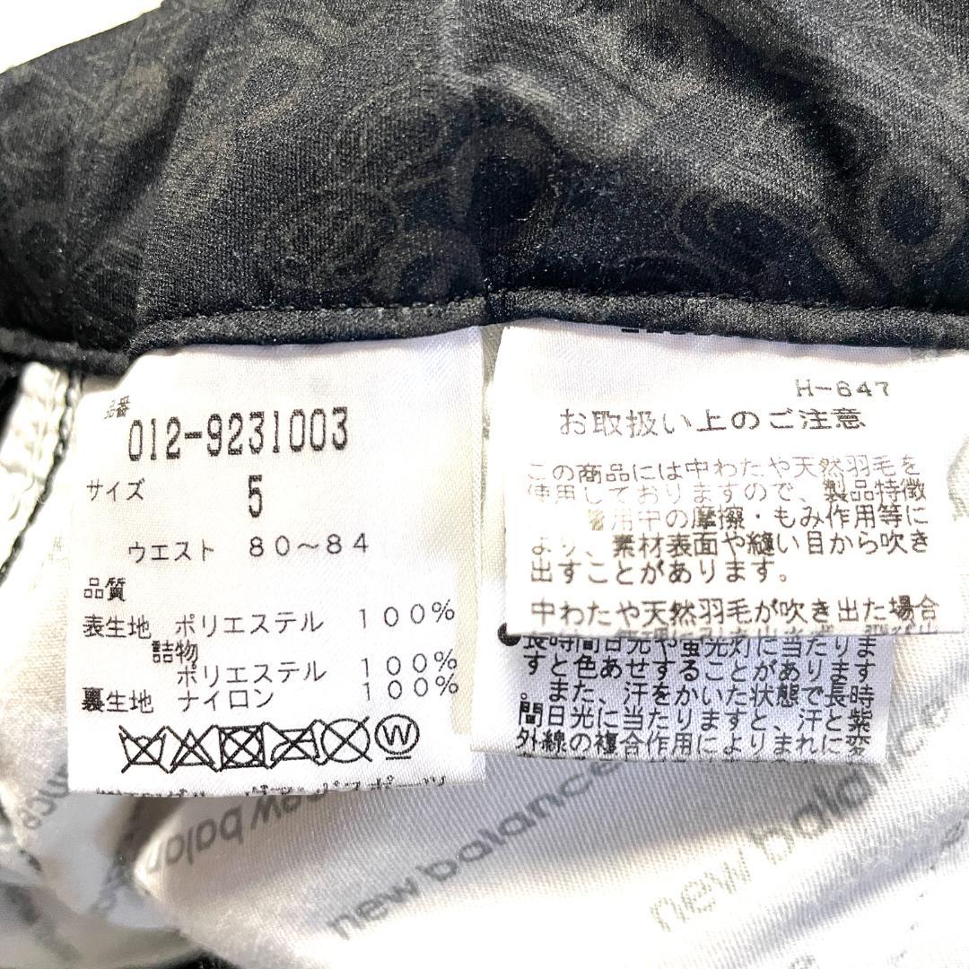 【フォロー割】 良品 ニューバランスゴルフ 中綿パンツ サイズ5 総柄