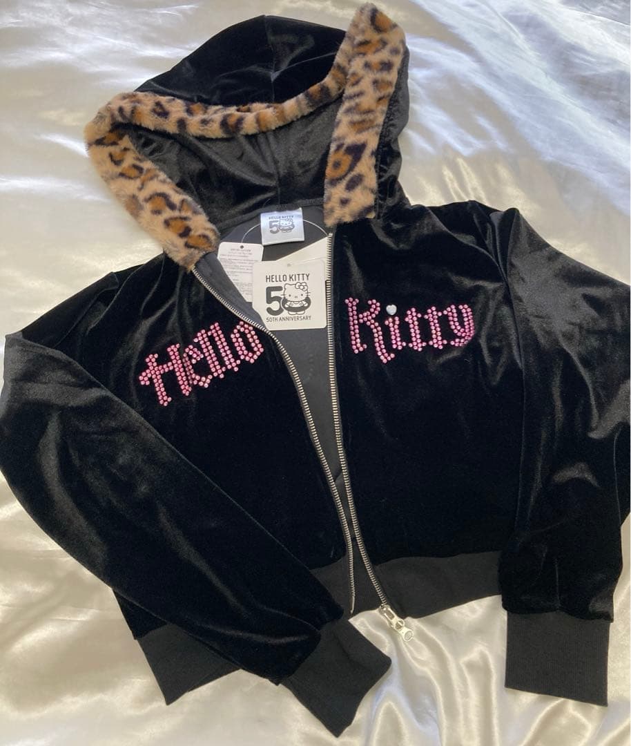 【未使用】 キティ ベロアジャージ スピンズ Y2K 平成 ハローキティ