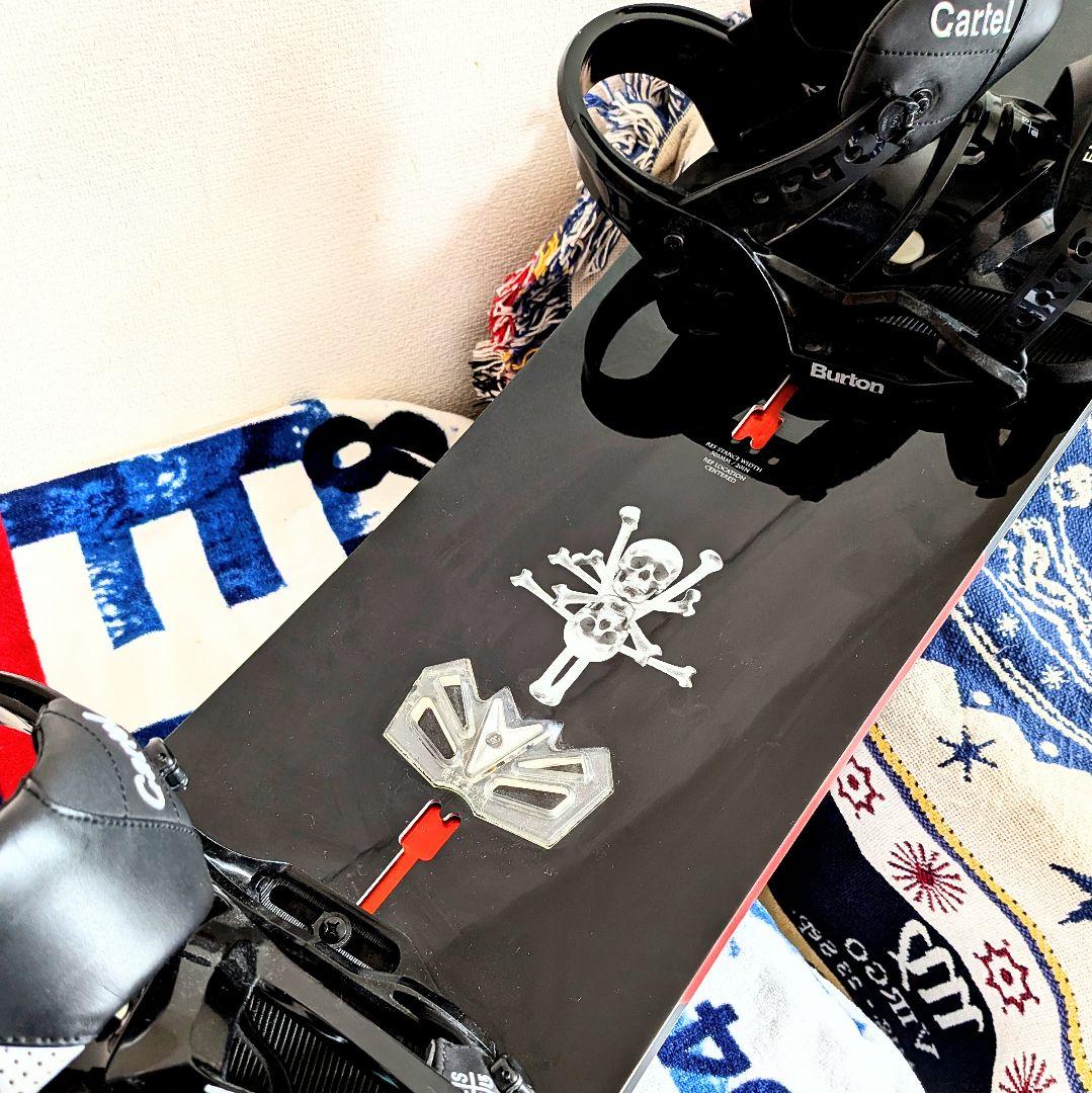 Burton 151 X8FV スノーボード ×BURTON　Cartelセット