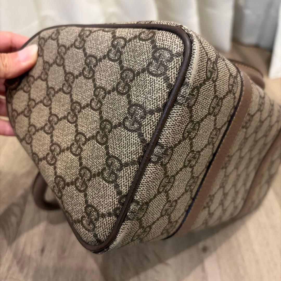 グッチ GUCCI シェリーライン オールドグッチ ミニボストン GGスプリーム