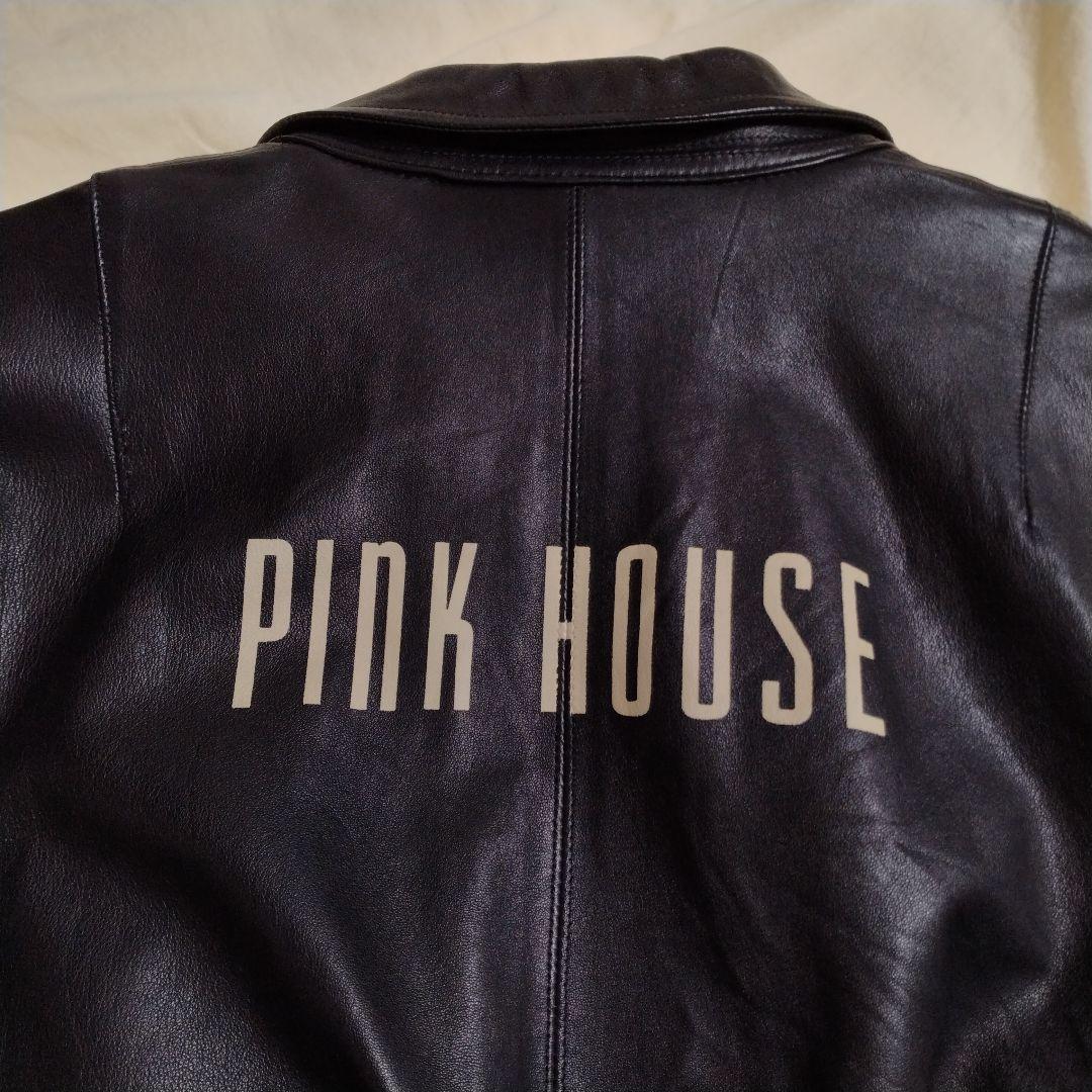 ♡ PINK HOUSE レザージャケット 革ジャン ブルゾン アウター ♡