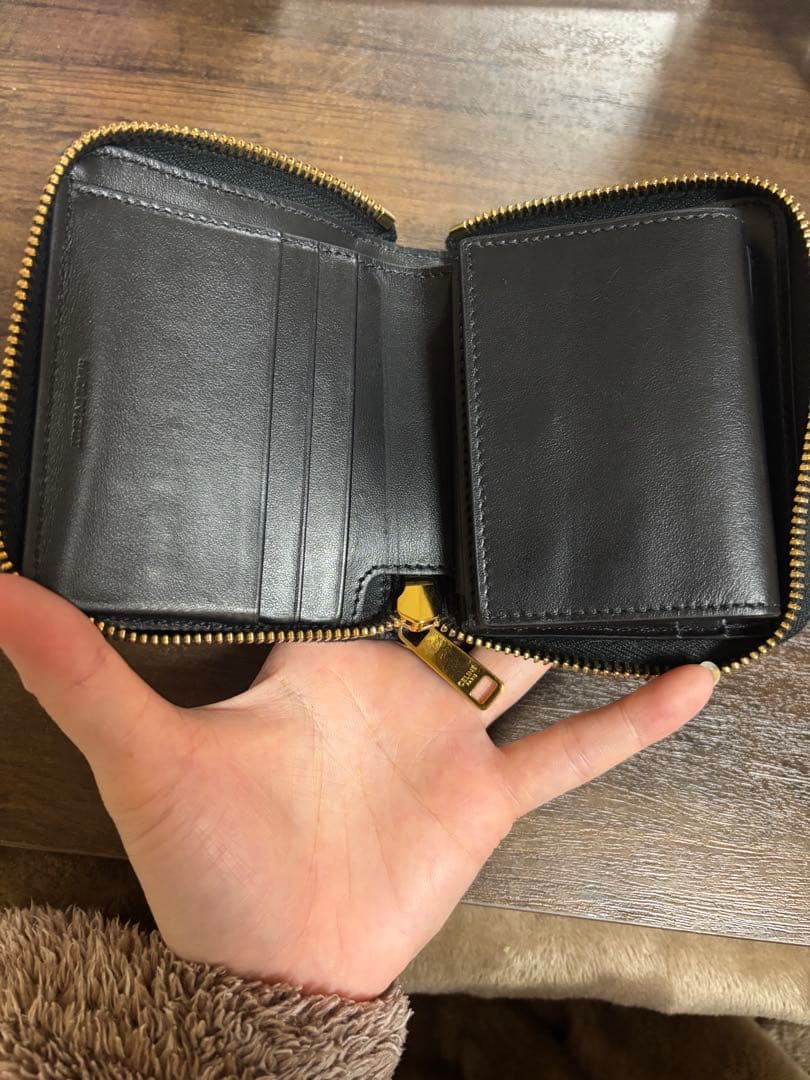 美品✨✨CELINE ブラック 二つ折り財布 保存袋付き