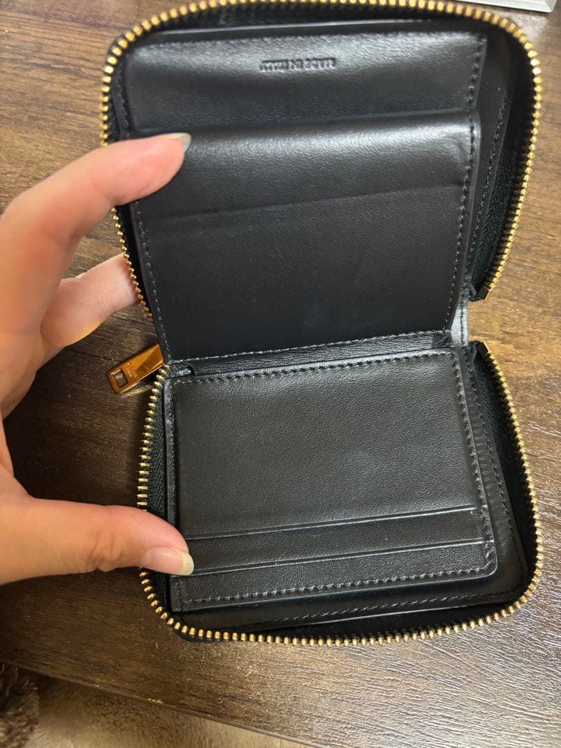 美品✨✨CELINE ブラック 二つ折り財布 保存袋付き