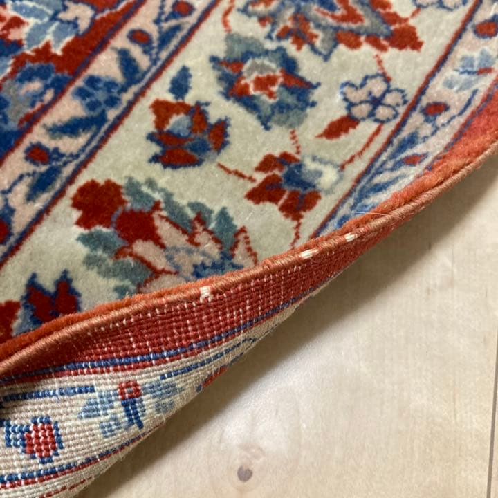 ペルシャ絨毯　サルーク産　美品　ラグ　93x63㎝