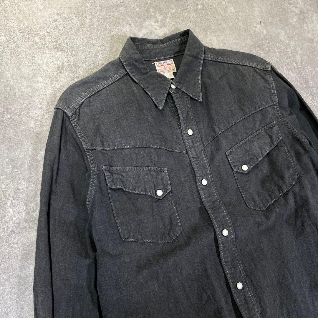 リアルマッコイズ　日本製　ウエスタンデニムシャツ　WESTERNRANCHMAN