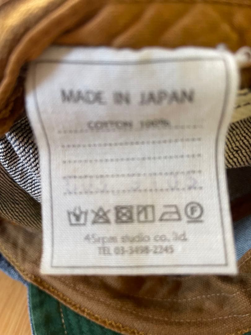美品✨45rデニムハット　再度お値下げしました