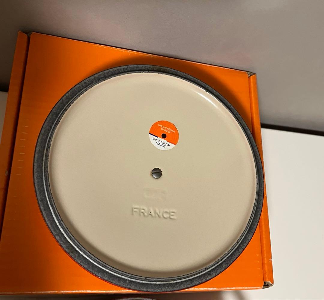 LE CREUSET ル・クルーゼ ココットロンド チェリーレッド 両手鍋18㎝