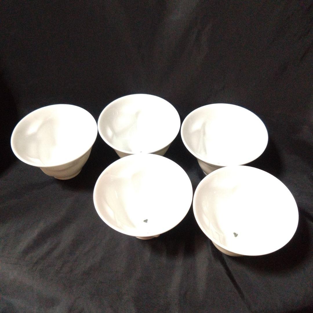 未使用 波佐見焼 丹心窯 水晶ストーリー デザートカップ5個　お祝い