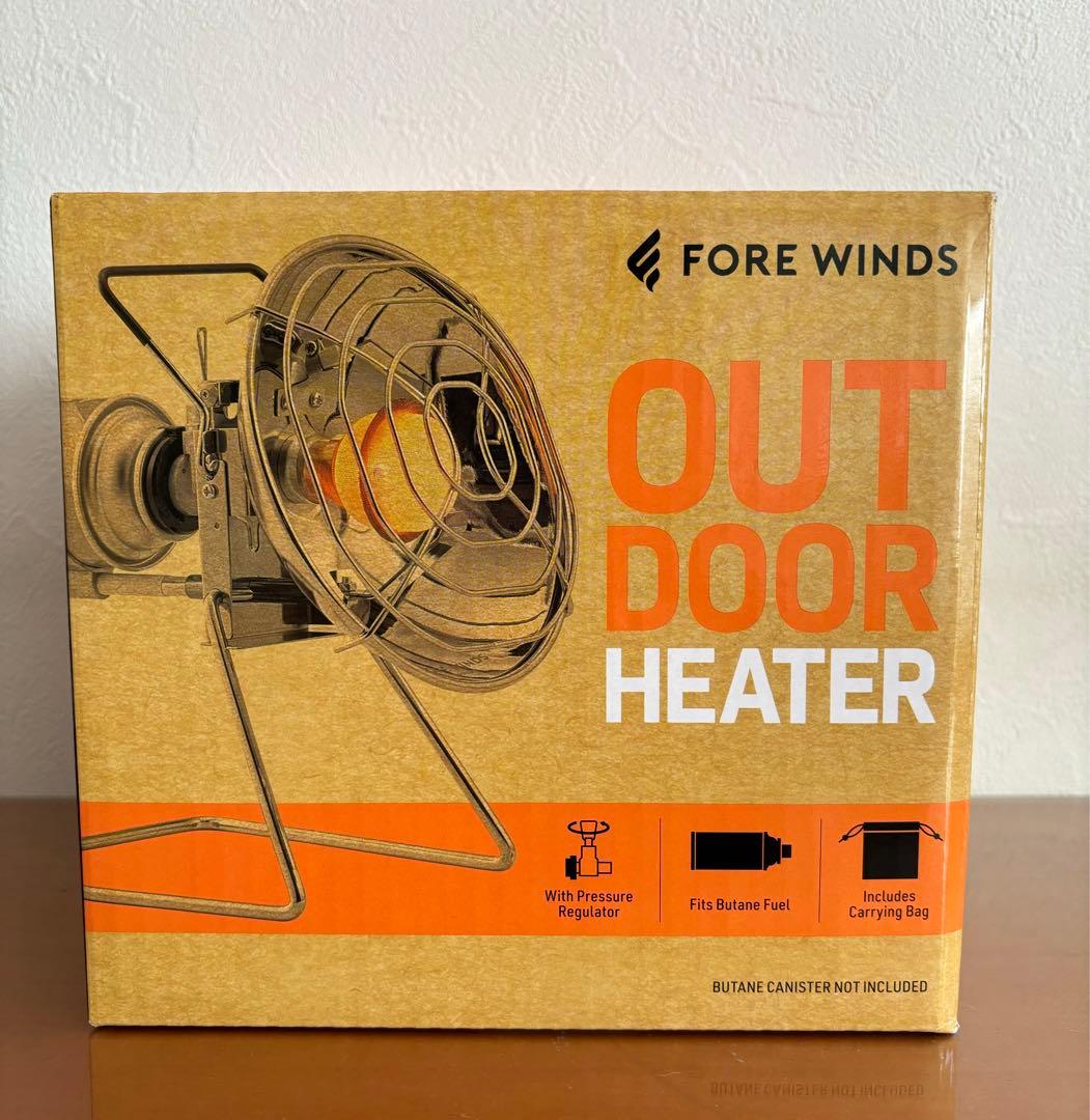 パパ Iwatani FORE WINDSアウトドアヒーター イワタニ