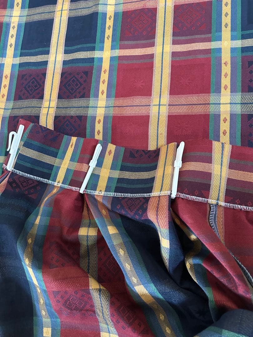 外国製カーテン✖️2枚