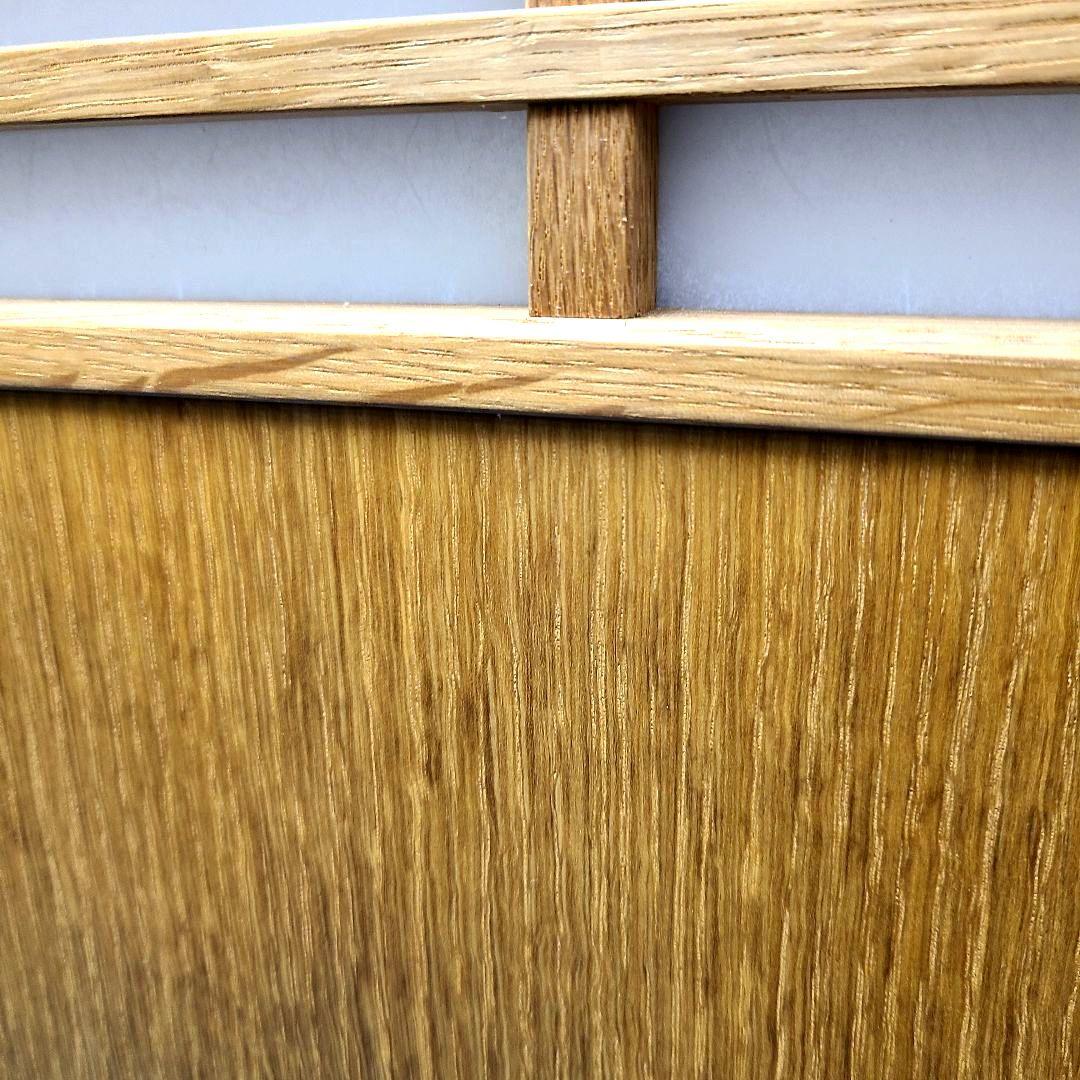 No1031【4尺巾】ナラ柾目 衝立、間仕切り、スクリーン【巾1㍍20㌢】