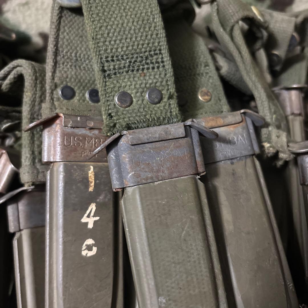 米軍 実物　ナム戦　US M8A1 M8 ケースのみ　74本セット